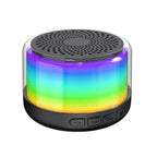 ( 5 adet ) Xertmt H2 RGB LED Işıklı Taşınabilir Bluetooth Hoparlör - Kablosuz Ses Bombası Tucci