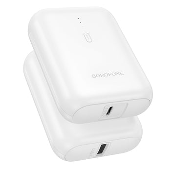 Borofone BJ31 5000 mAh Mini Taşınabilir Güç Bankası Powerbank - Type-C Input / USB-A Output Zayden