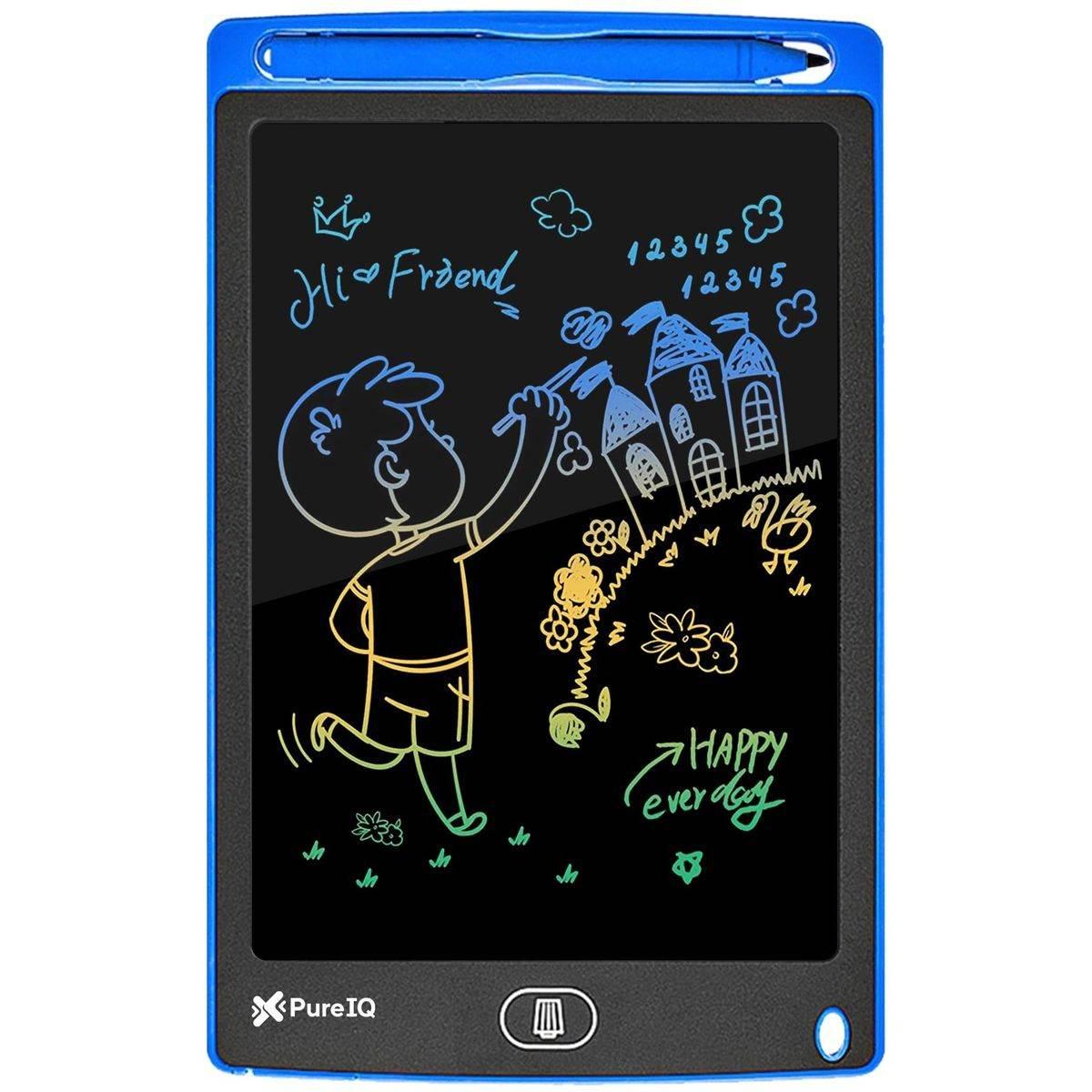 Lcd dijital çizim tableti, kalemli, silme tuşlu, taşınabilir ve şık tasarımlı