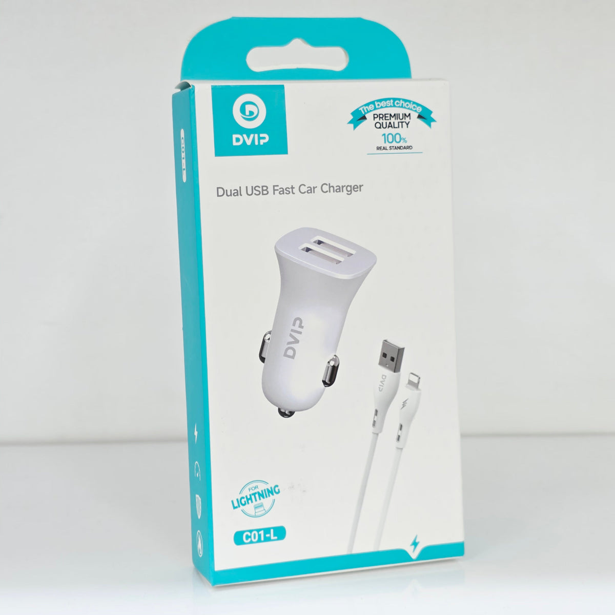 ( 5 adet ) Çift USB girişli 1m kablolu araç çakmaklık şarj başlık seti MBX