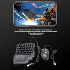 4'ü 1 arada mobile game combo set | mıx elıte+ kablosuz bağlantılı, yapay zeka destekli gamepad | pubg & tüm mobil oyunlar için uyumlu TEKNOİST
