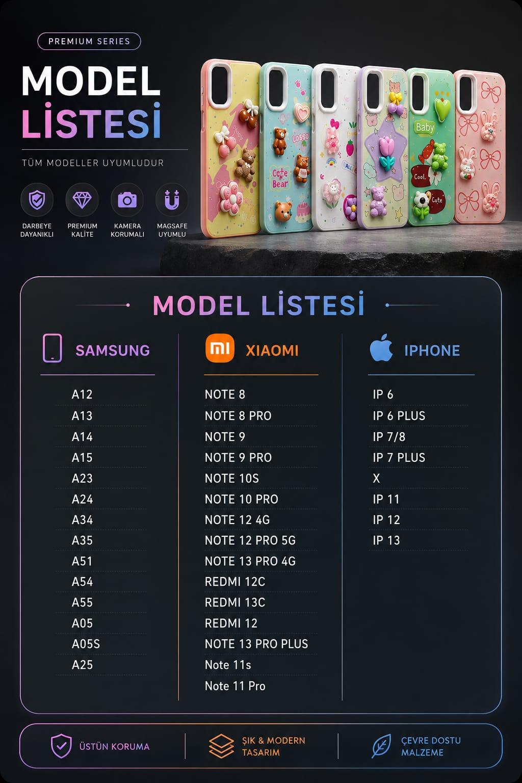 Telefon Kılıf çeşitleri (WhatsApp dan güncel liste isteyin) EMEX