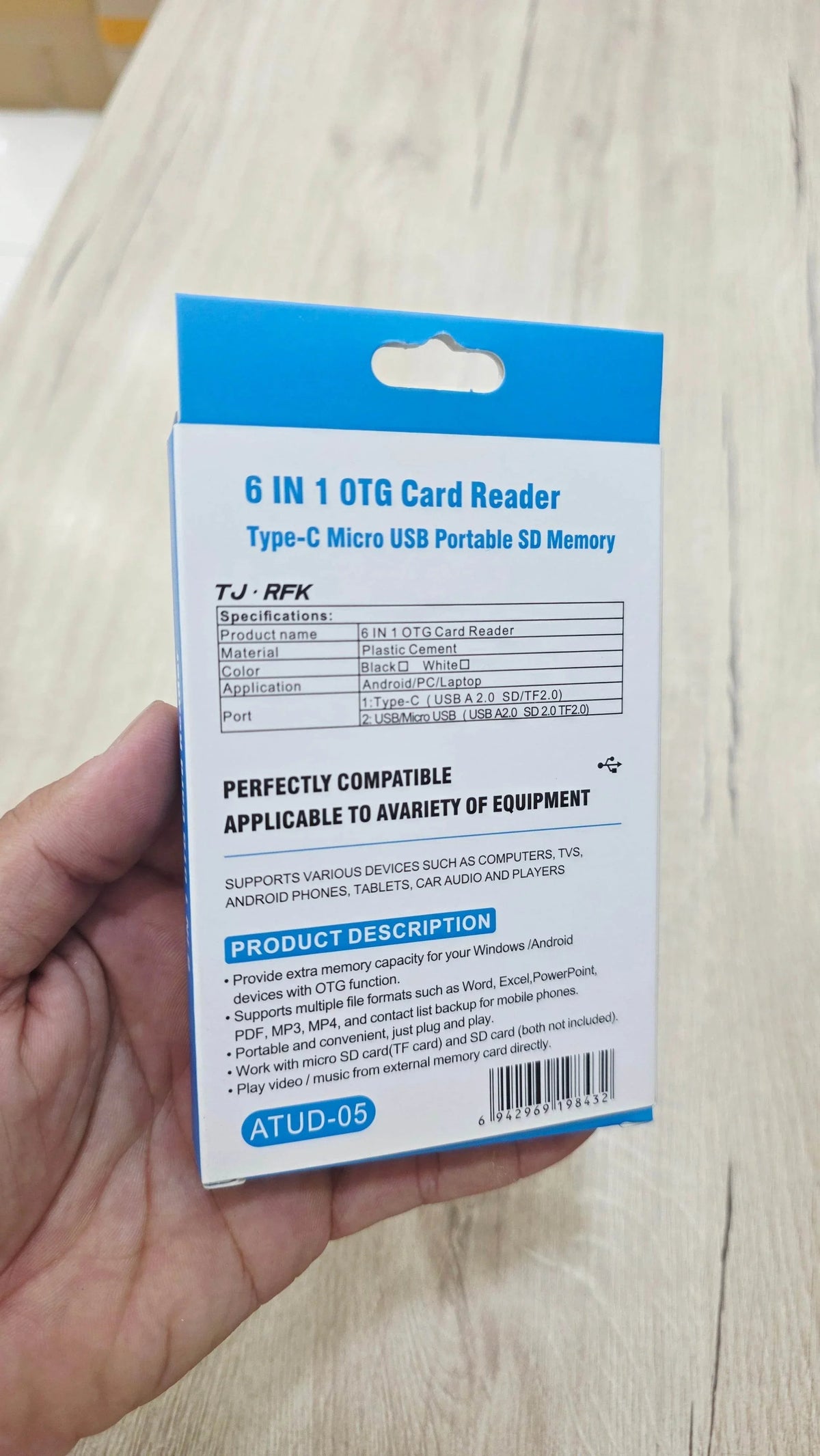 Usb/otg hub type-c - pc ve akıllı telefon uyumlu, çok fonksiyonlu kart okuyucu adaptör yd-40 TORİMA