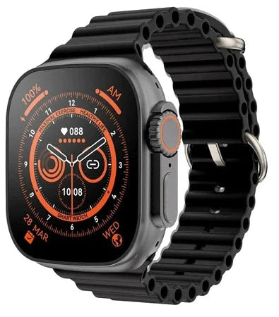 T900 Ultra2 Big 2.09" Sonsuz Ekran Akıllı Saat - Bluetooth Aramalı, Kablosuz Şarjlı, çift kordonlu TÜMCELL