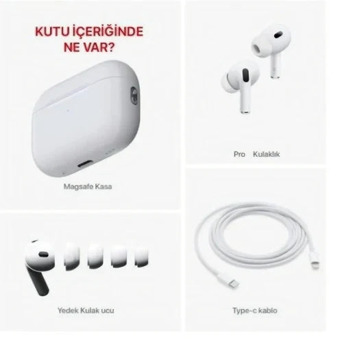 Airpods pro3 mikrofonlu kulakiçi bluetooth kulaklık TÜMCELL