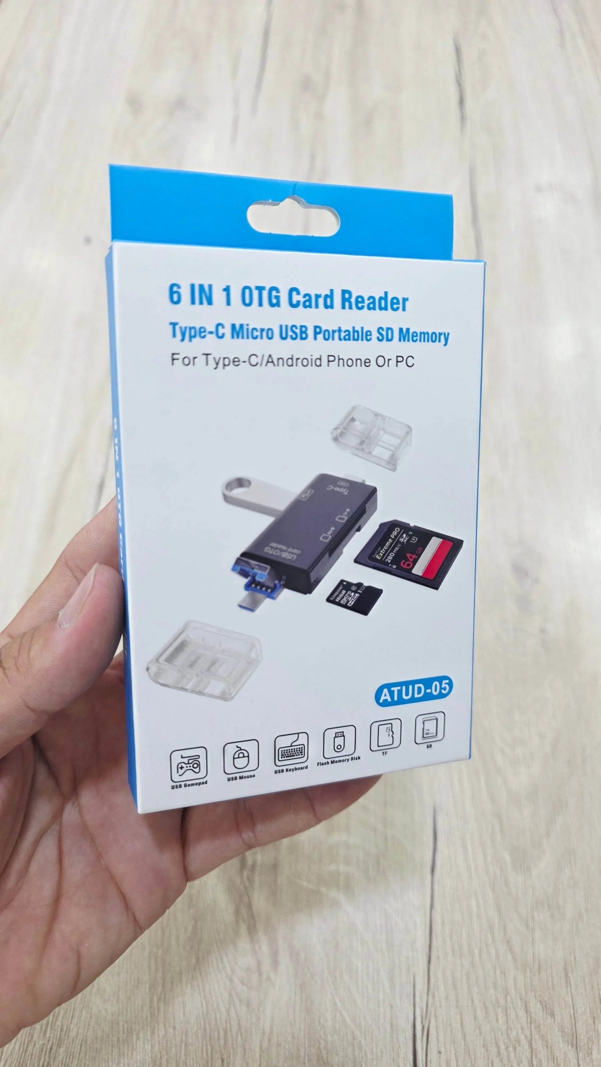 Usb/otg hub type-c - pc ve akıllı telefon uyumlu, çok fonksiyonlu kart okuyucu adaptör yd-40 TORİMA