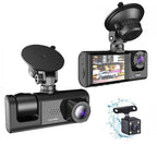 Black Box Traffic Recorder Full HD 1080P Wi-Fi Destekli 3 Kameralı Akıllı Sürüş Kayıt Cihazı ve Araç İçi Kamera Seti POLYGOLD