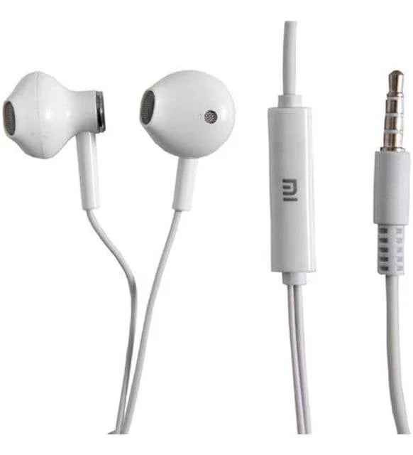 ( 20 adet ) Xiaomi3,5mm jak girişli mikrofonlu demir uçlu kablolu kulaklık