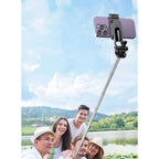 C13 bluetooth kumandalı selfie stick tripod | taşınabilir, katlanabilir, uzayabilir, çok amaçlı telefon tutucu TORİMA
