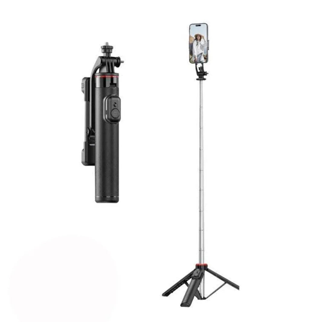 C13 bluetooth kumandalı selfie stick tripod | taşınabilir, katlanabilir, uzayabilir, çok amaçlı telefon tutucu